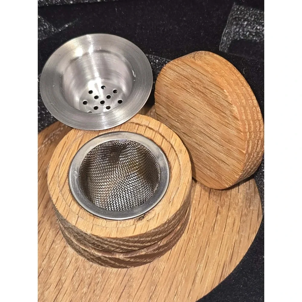 Smokin' Hooch Cocktail Smoker Kit Torch Wood Chips Bourbon Whiskey Gift Set